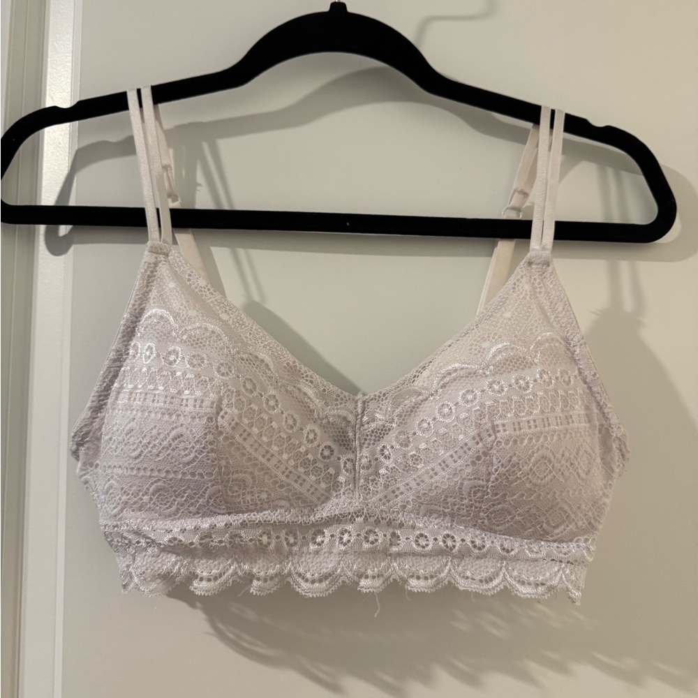 Lace Bralette in Cream